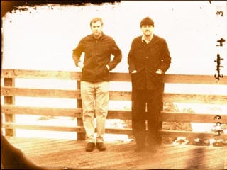 olde tyme photograph of doug and bryan. click through for a full size version.