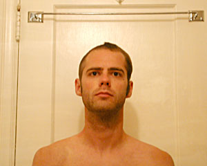 Lopsided haircut for The Mirror Project