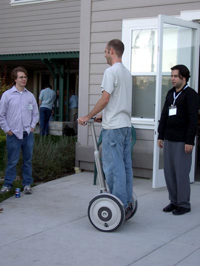 Kottke on a Segway