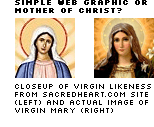 simple web graphic or mother of christ?