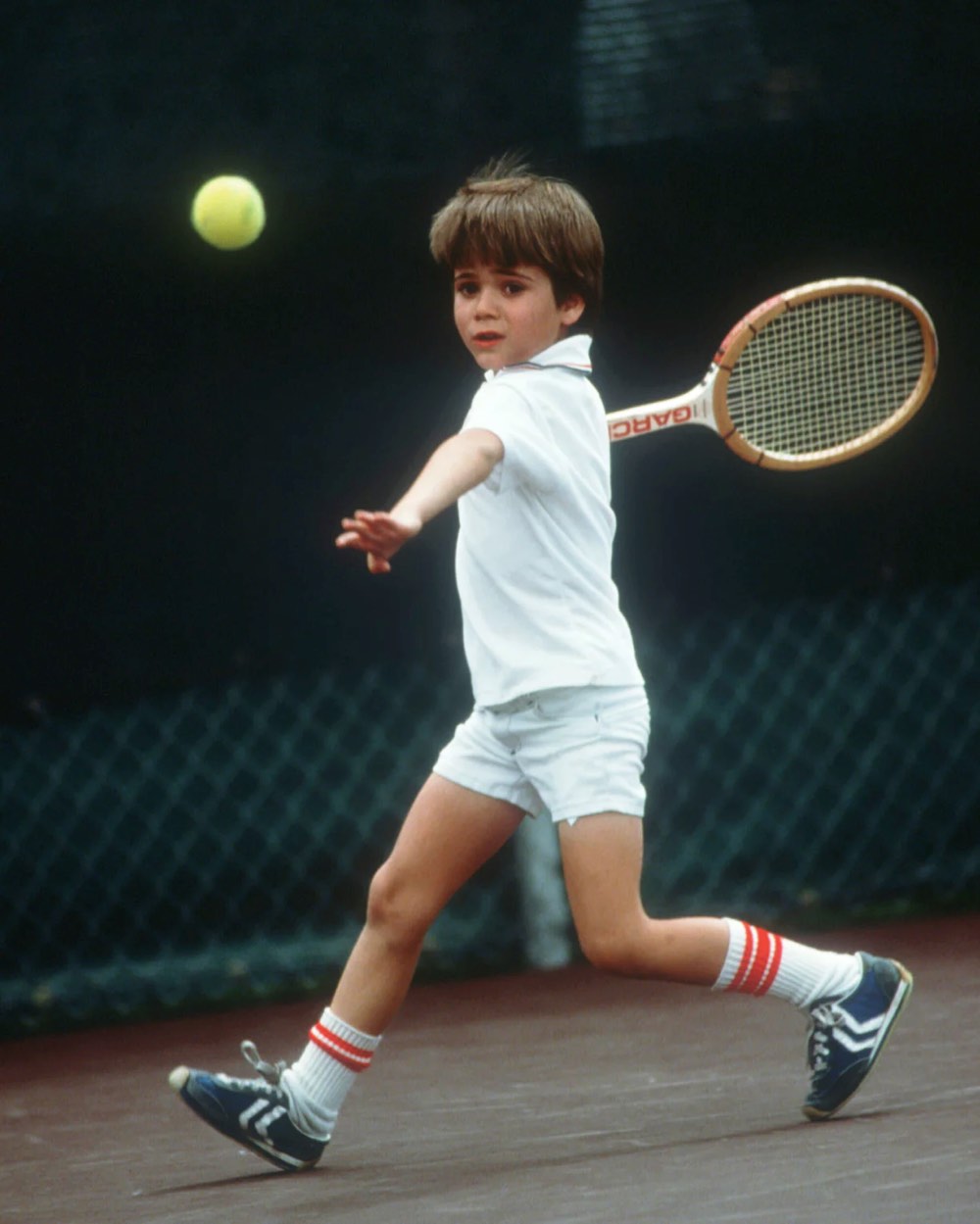 Agassi at 7yo