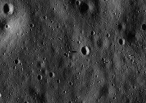 Pictures Of Moon Landing Sites. Apollo landing sites with