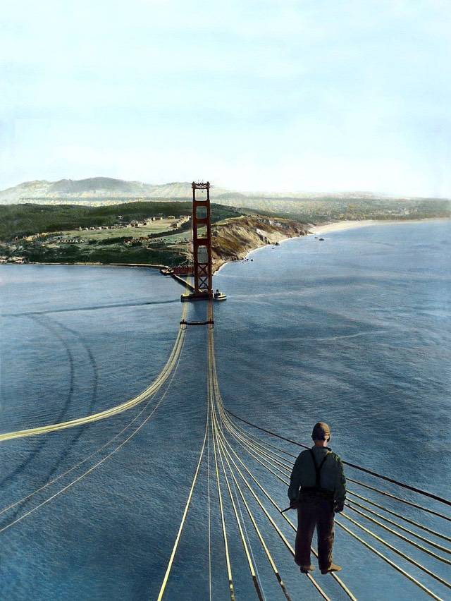 Colorized GG Bridge