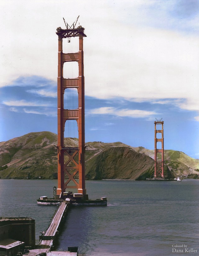 Colorized GG Bridge