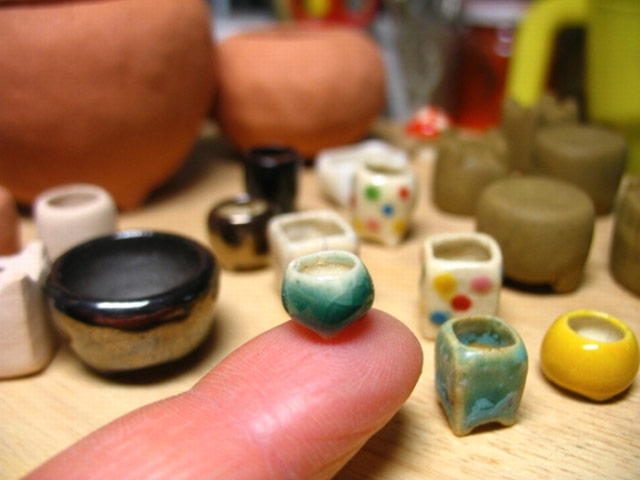 Tiny Bonsai Pots