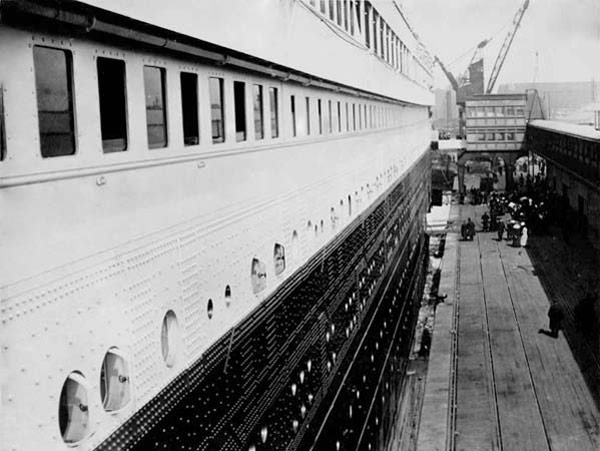 But amateur photographer Francis Browne was aboard the Titanic from 