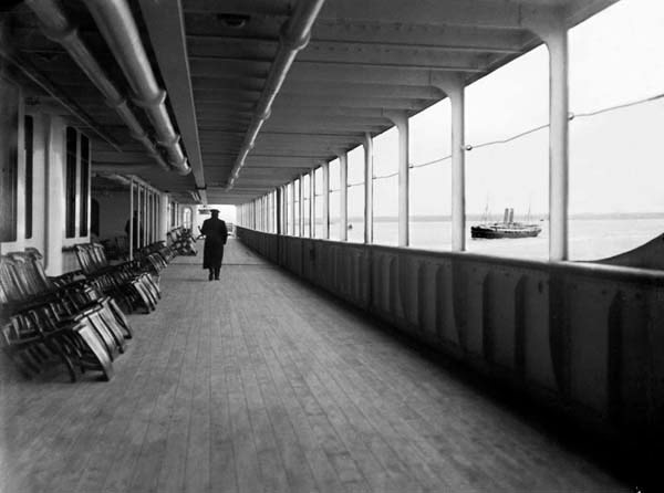 Titanic 02 Browne traveled on a first class ticketthis is a view of some 