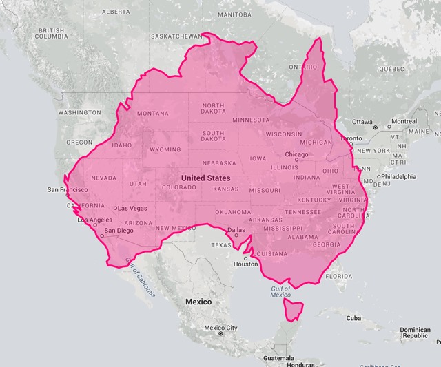 New The Size of Countries in Real Life Versus the Size of Countries on