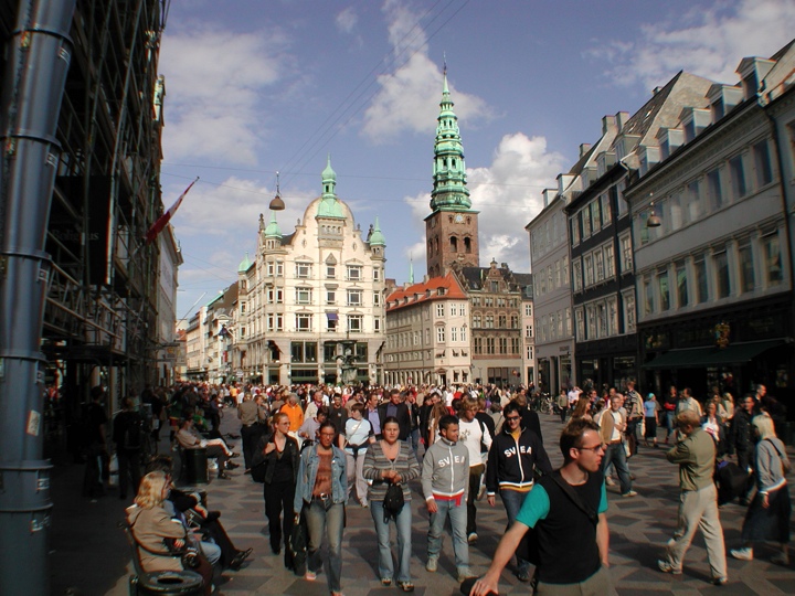 A walk down the Stroget