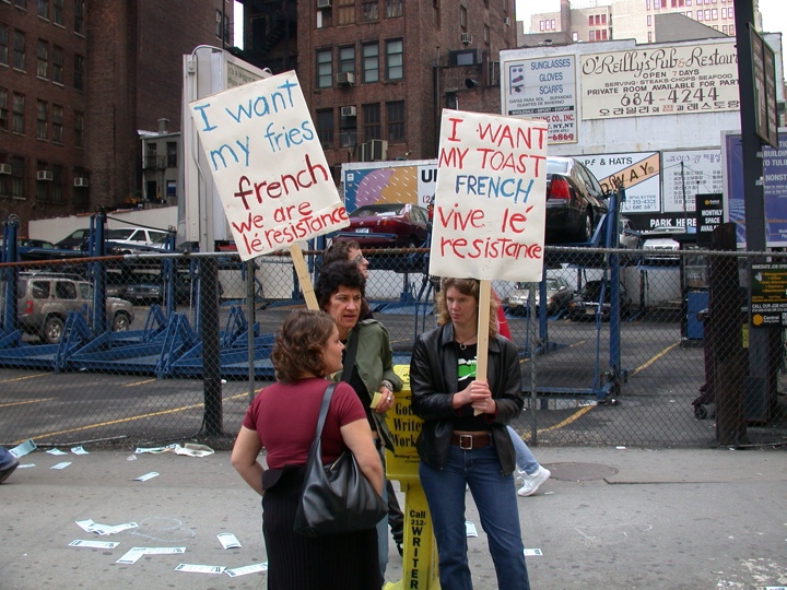 I want my fries French