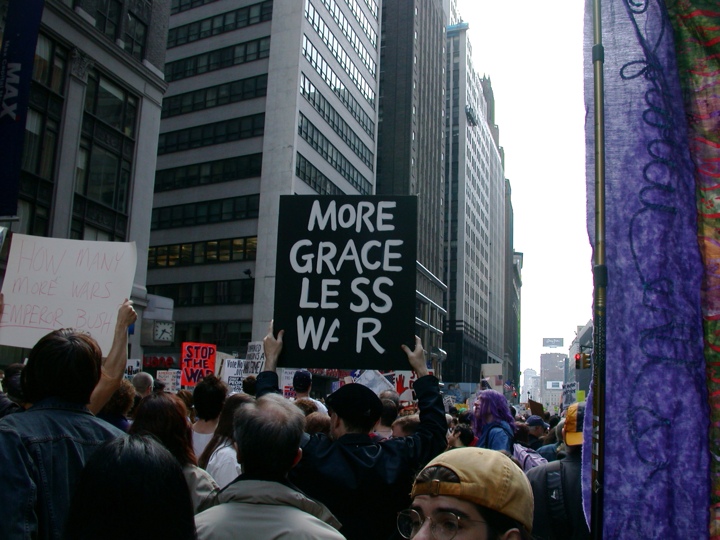 More grace, less war