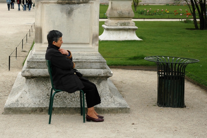 Sitting in the oddest place