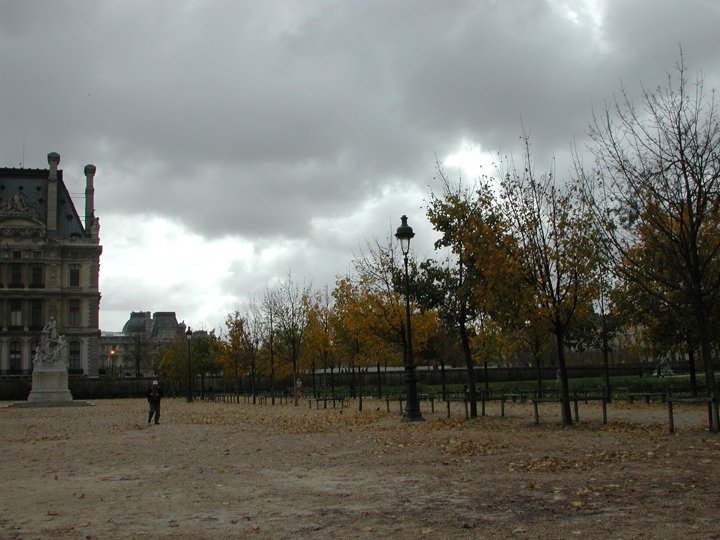 Glimpse of the Louvre