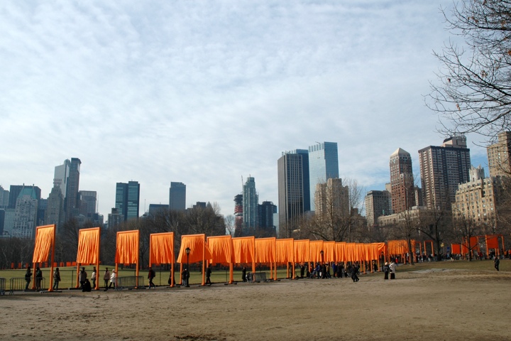 The south end of the park