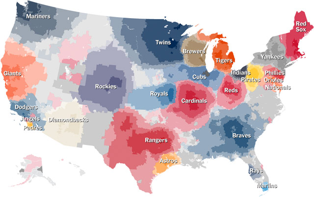 Baseball Map