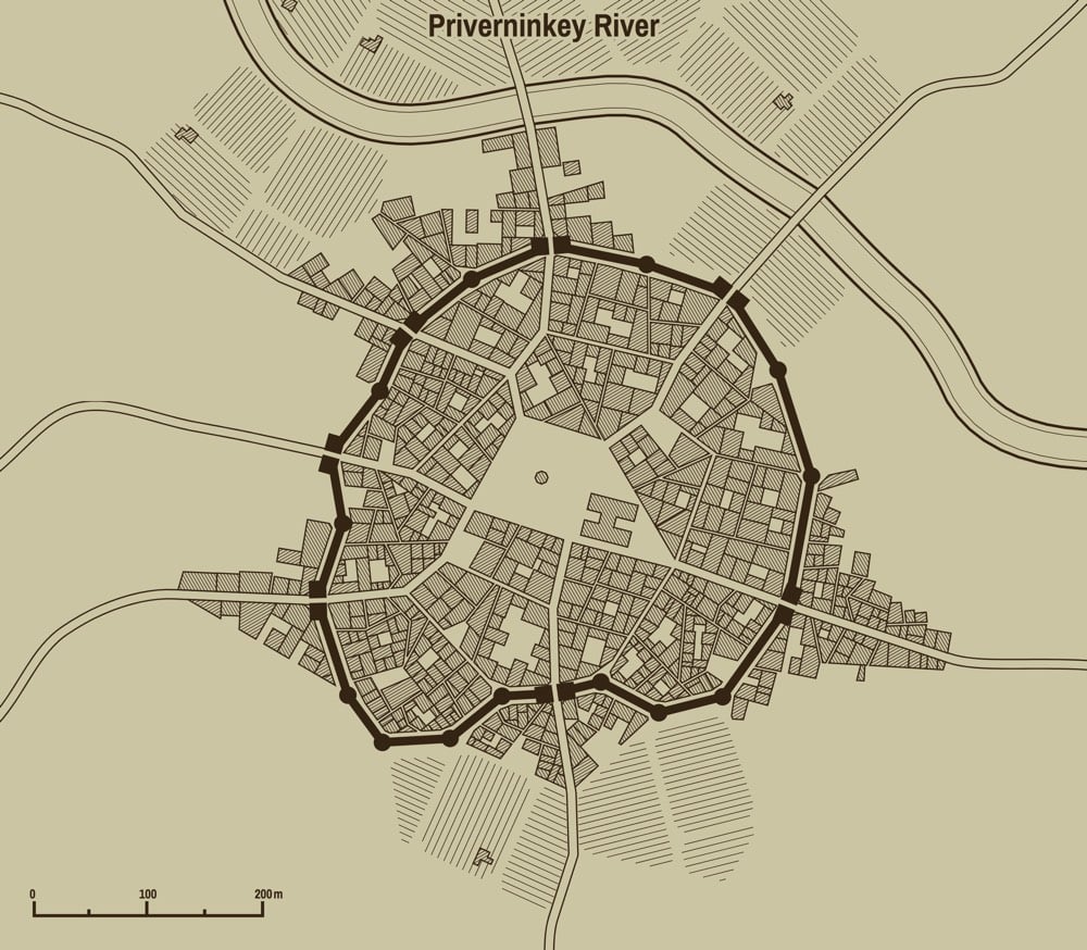 Medieval Town Generator