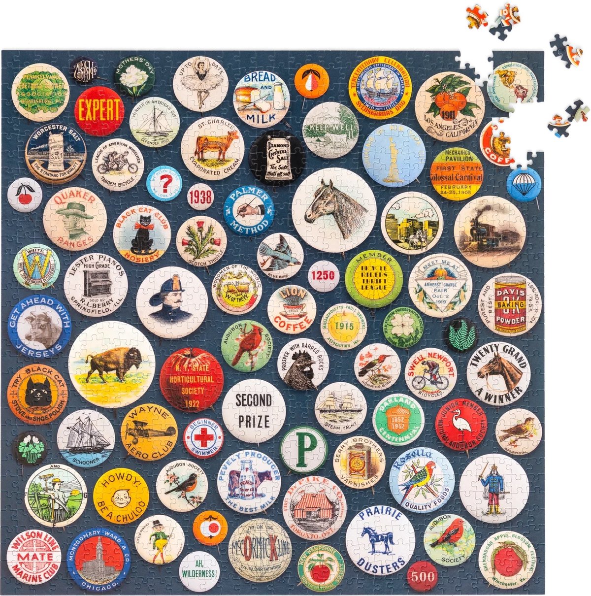 a puzzle featuring a number of buttons