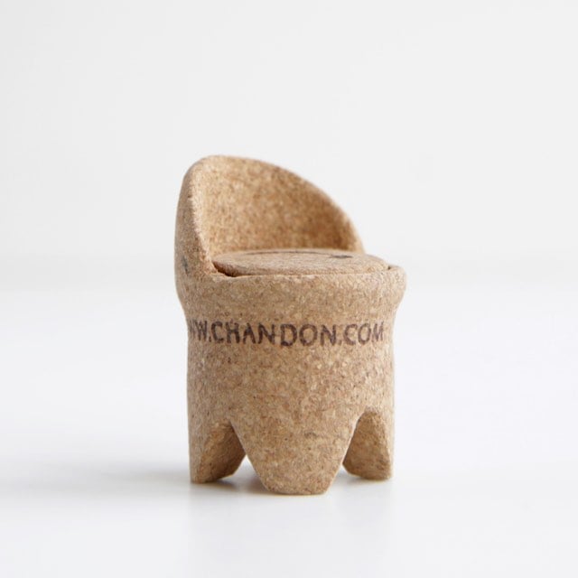 Champagne cork chair