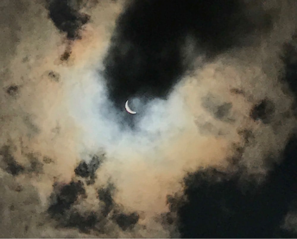 Eclipse 2017 Clouds