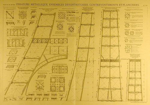 Eiffel Tower plans