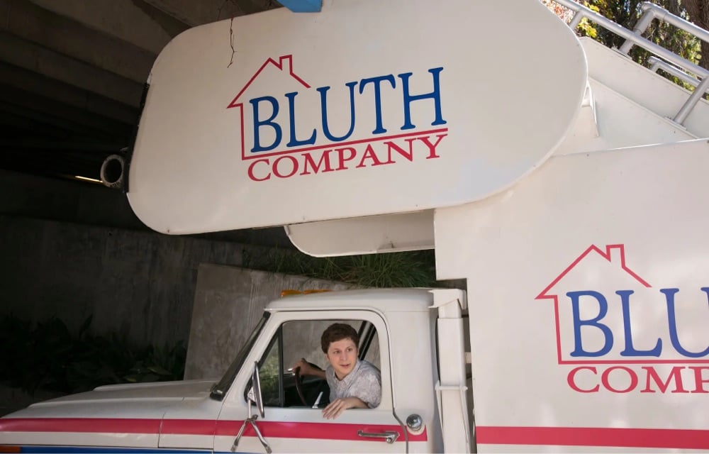 the Bluth Company's stair car from Arrested Development