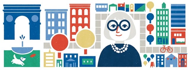 Jane Jacobs Google Doodle