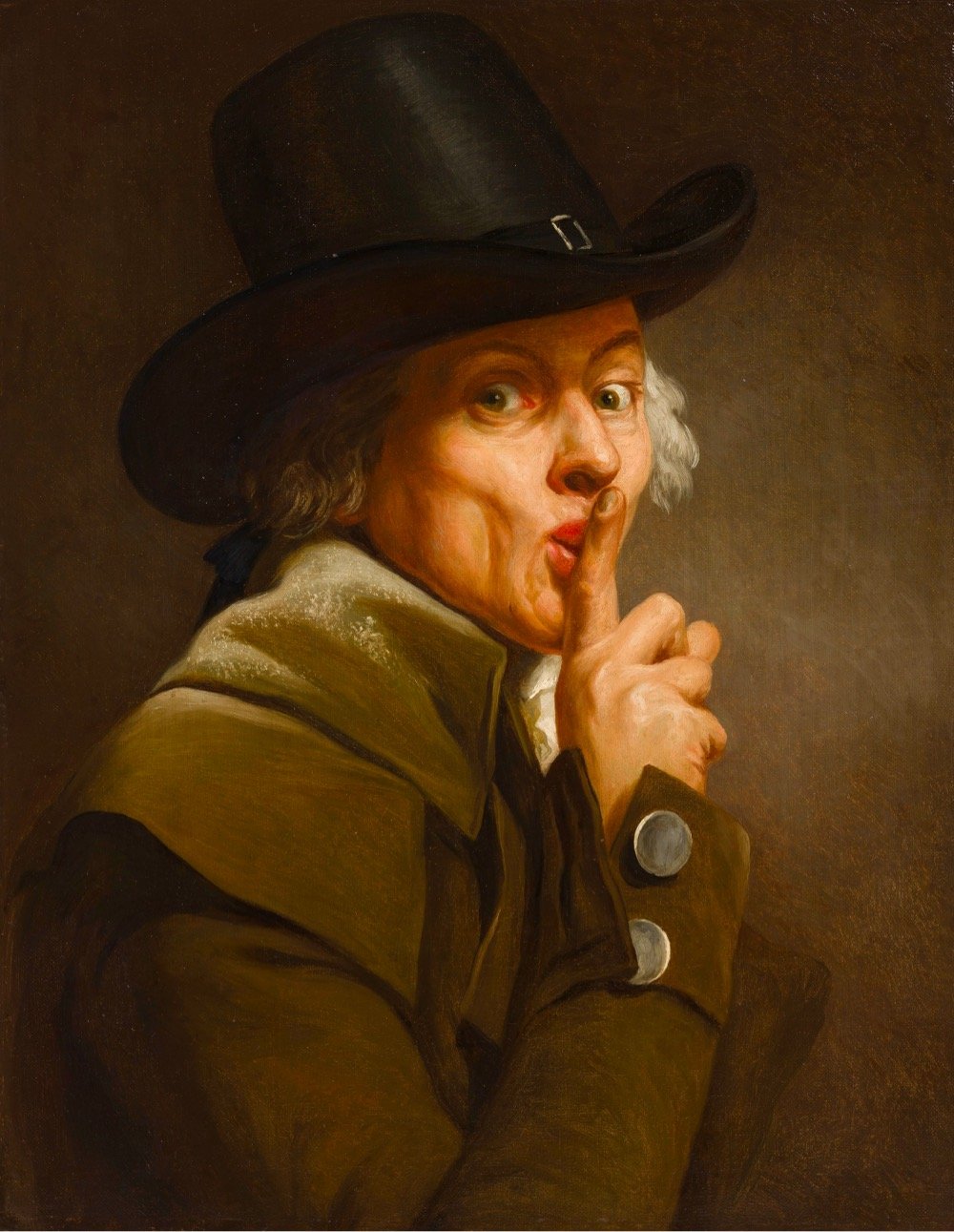 self-portrait by Joseph Ducreux