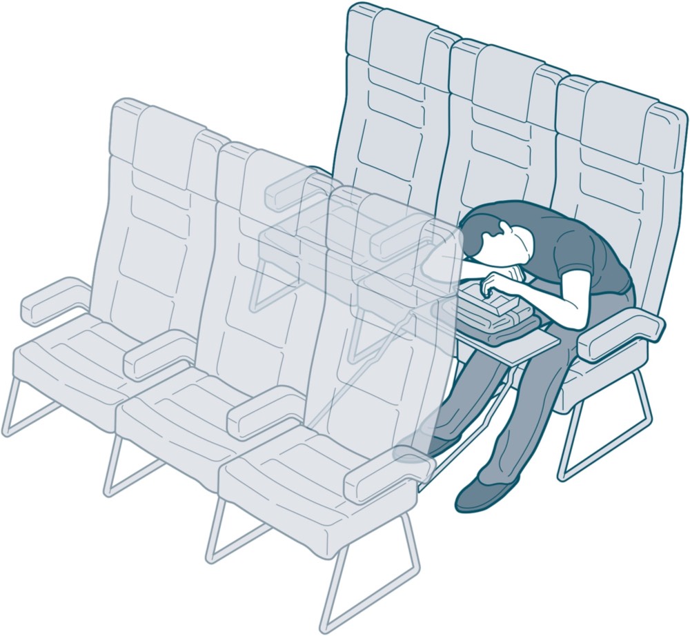 Airplane Sleeping