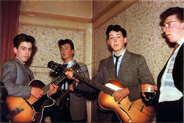 The Beatles in 1957