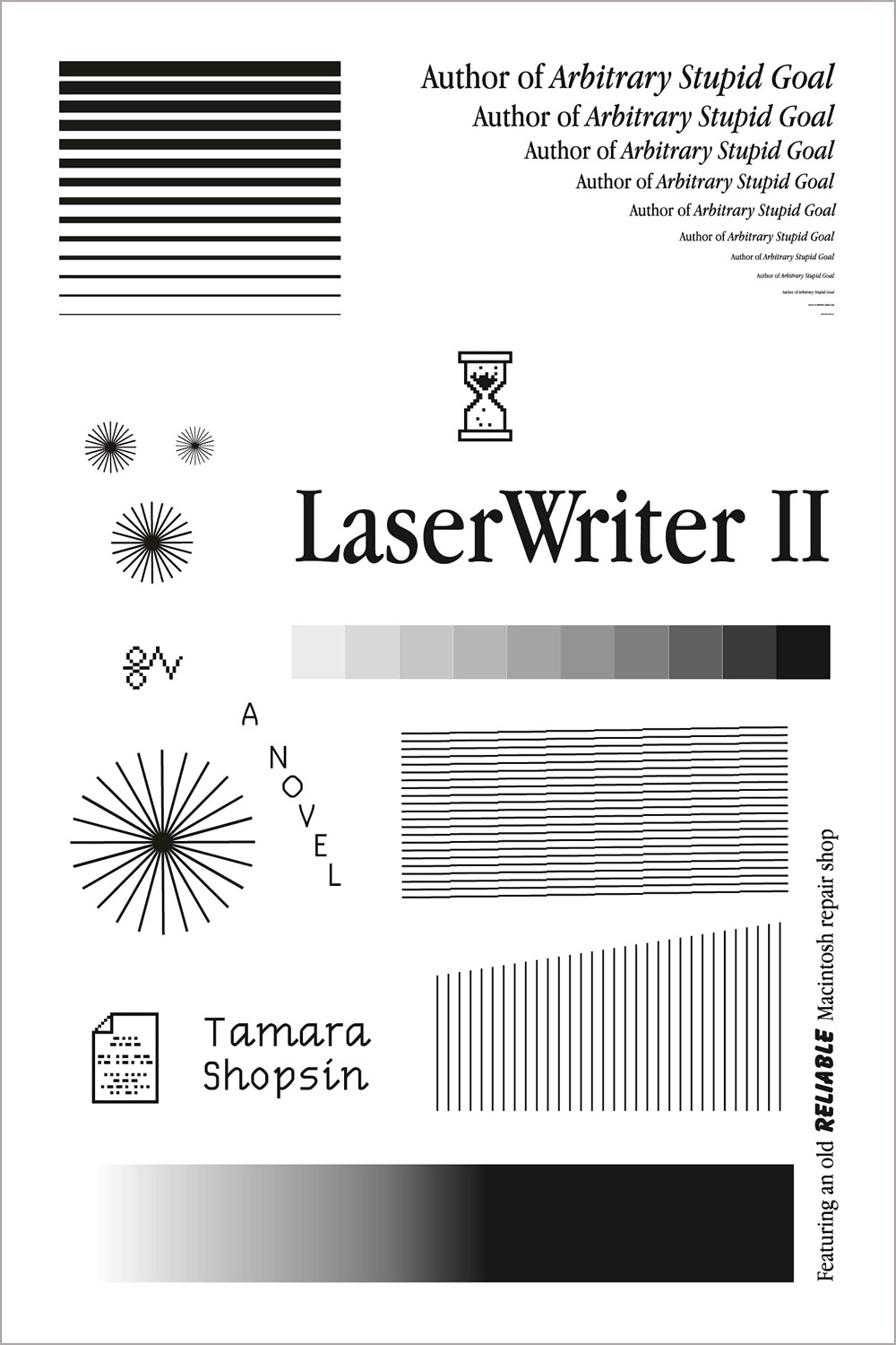 book cover of Laserwriter II by Tamara Shopsin