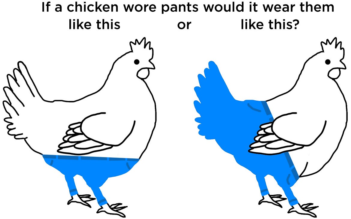 Chicken Wore Pants