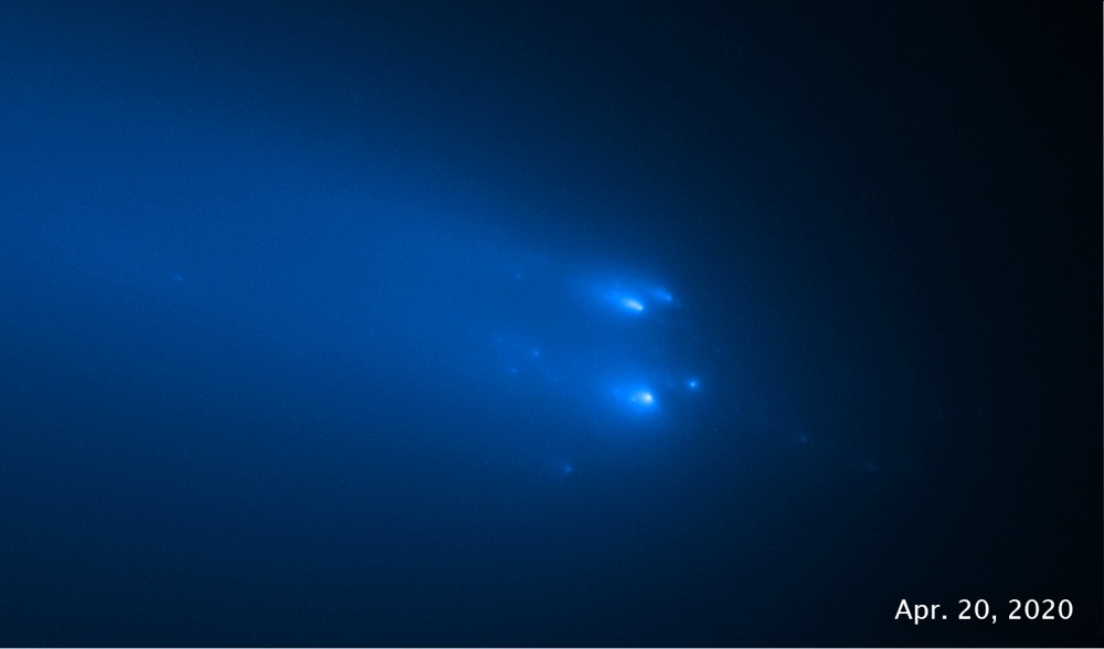 Comet Atlas Hubble