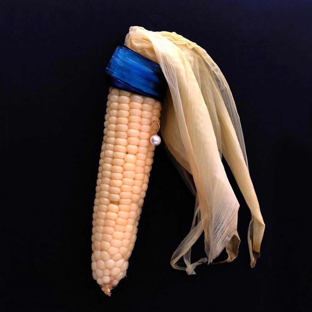 Corn with a Pearl Earring