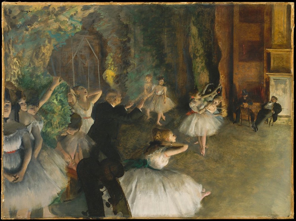 Degas Dance Painting
