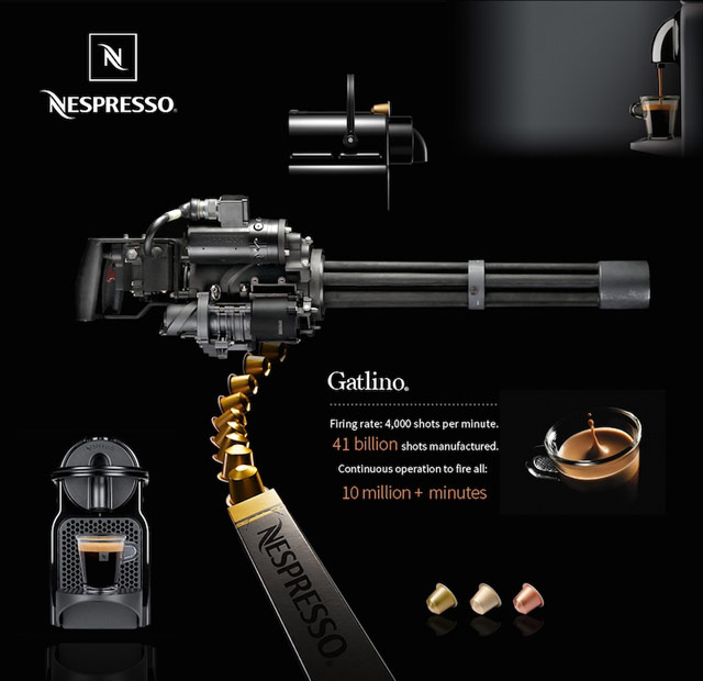Espresso Machine Gun