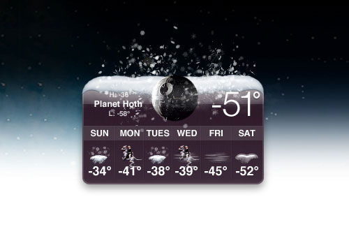 Hoth weather