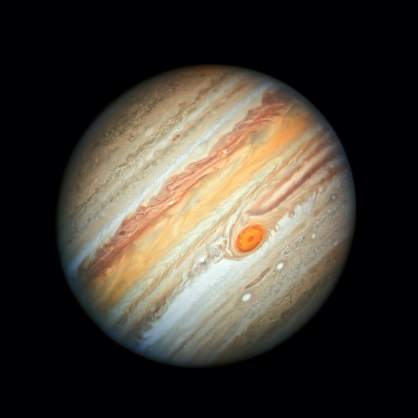 Jupiter Hubble 2019