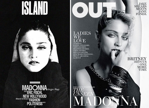 Madonna magazine covers