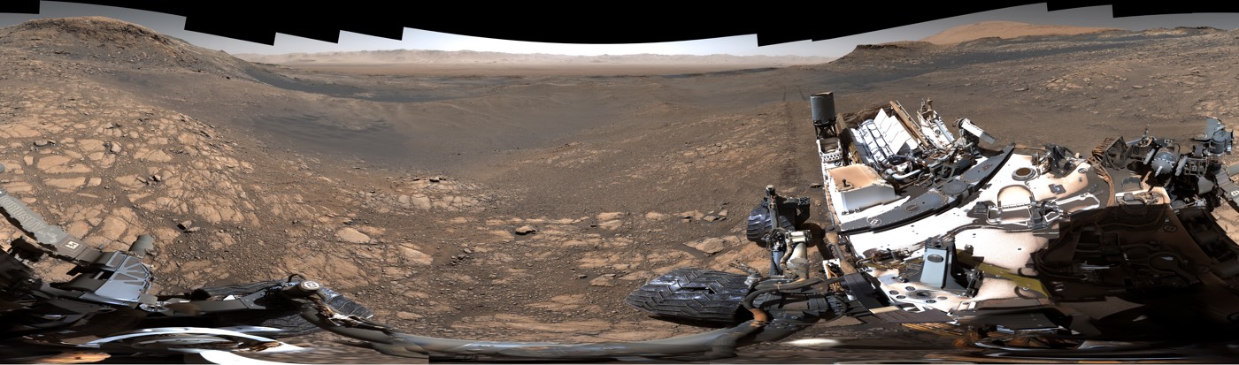 Mars Curiosity Pano