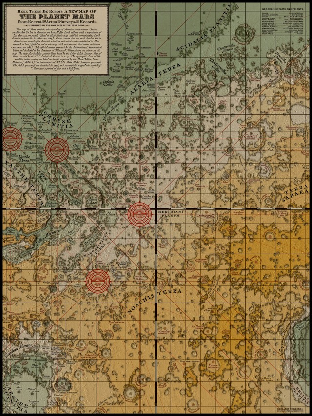 Mars Medieval Map