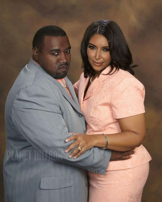 Normal Kanye and Kim