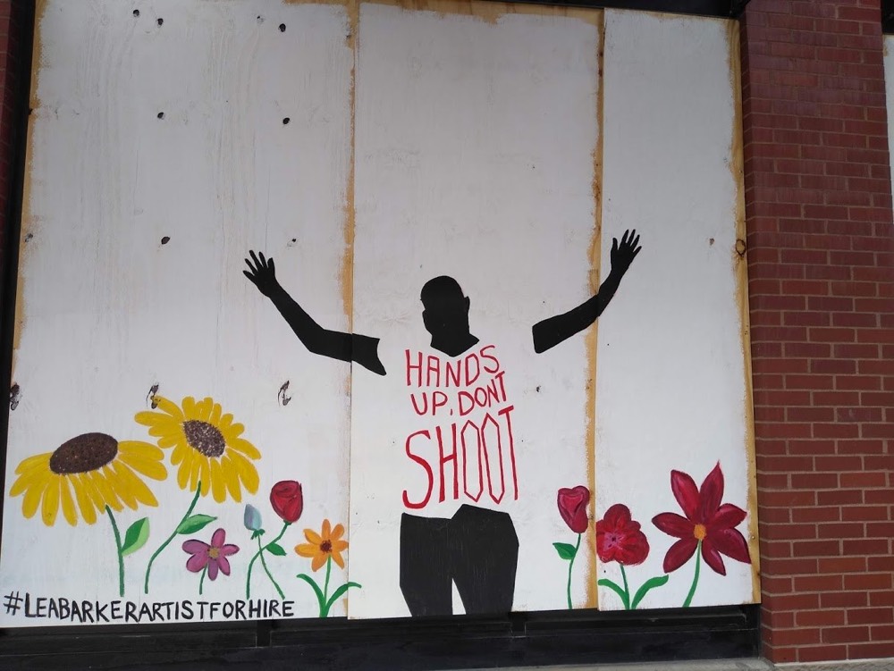 Pandemic & anti-racist street art