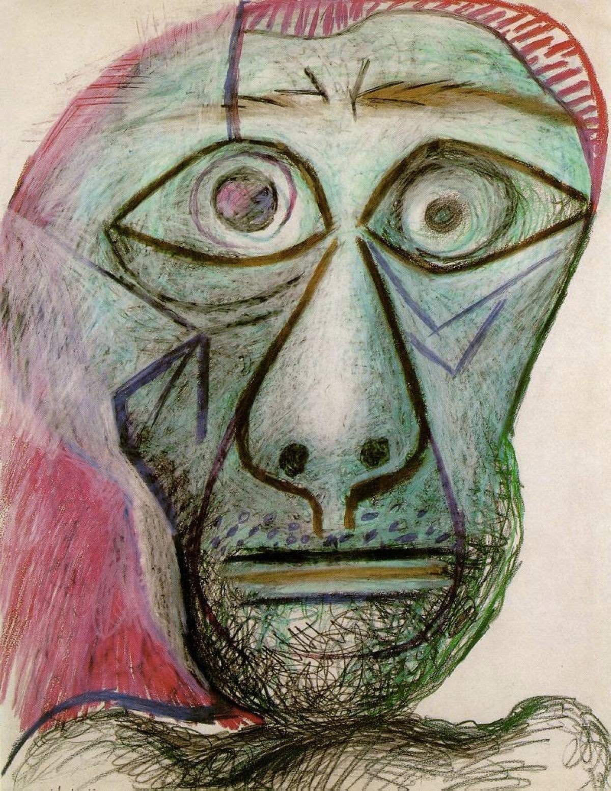 Picasso self portrait