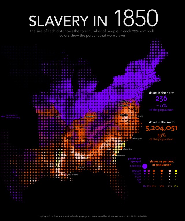 American slavery, 1850