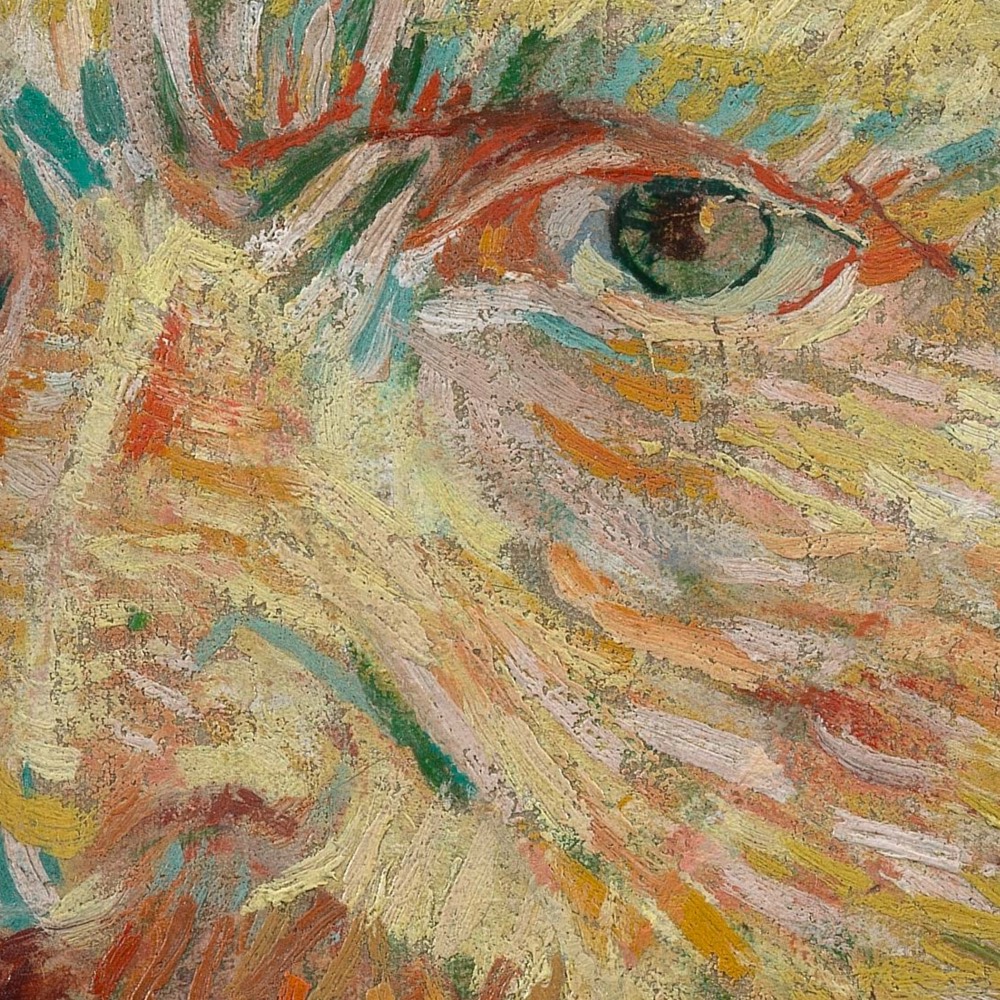 Van Gogh Self Hat Detail