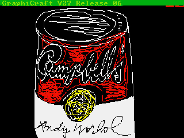 Warhol Soup Amiga
